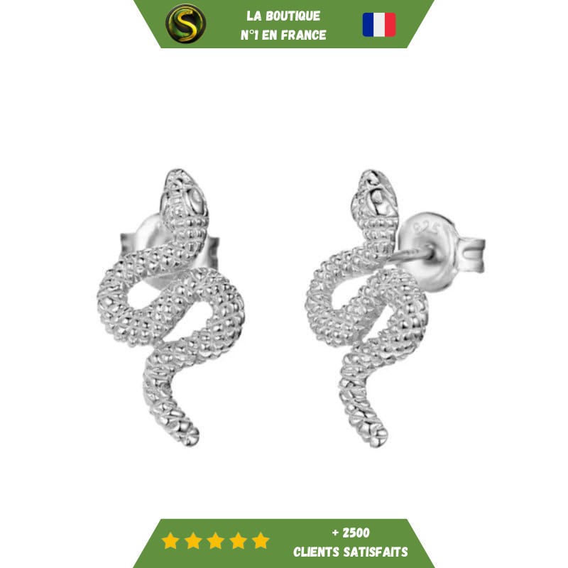 Serpent earrings